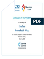 Certificate of Completion - Kate Tuite PDF