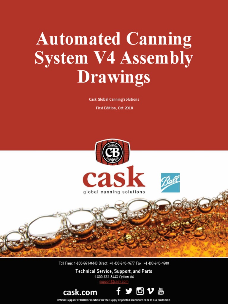 Cask Automated Canning System Guide | PDF | Electrical Connector ...