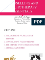Counselling and Psychotherapy Essentials