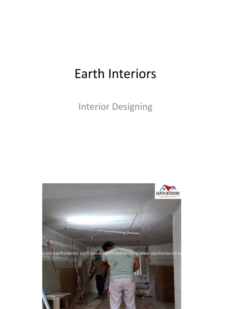 Earth Interiors: Interior Designing | PDF