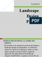 Landscape Design Process: Lesson 6
