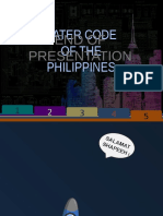 Water Code of PH 1