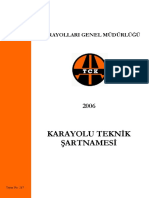 Karayolları Teknik Şartnamesi - 2006 PDF