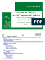 ProgDidactica 1erciclo Ed - Valores PDF
