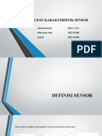 Ciri Dan Karakteristik Sensor