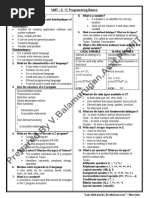 UNIT - 2 C' Programming Basics Part - A (2mark Questions)