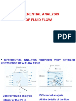 DIFFERENTIAL ANALYSIS OF FLUID FLOW