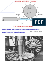 Pelton Wheel Turbines Operate Most Efficiently With A Larger Head and Lower Flowrates