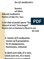 Aduceți mulțumire