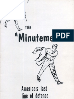 Minutemen Booklet: America's Last Line of Defence Against Communism (1963)