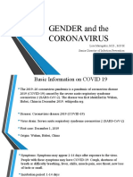 Gender and Coronavirus