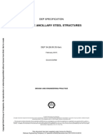 Onshore Ancillary Steel Structures: Dep Specification