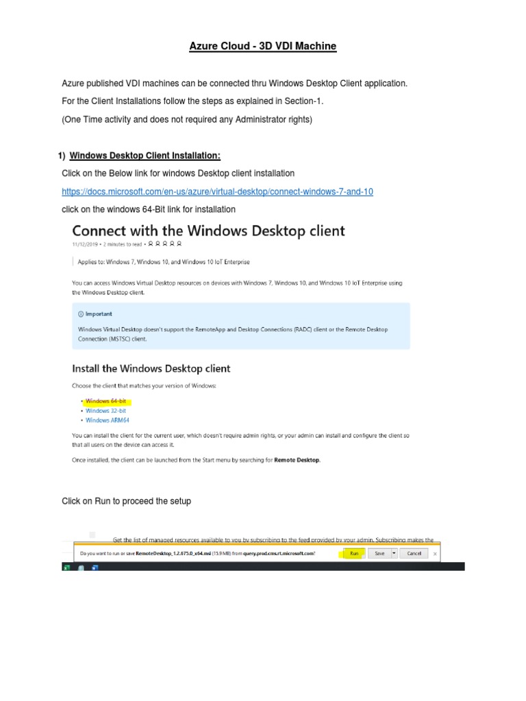 PC CLIENT INSTALLATION GUIDE intelligence overview