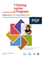 Thriving Programs Study Report