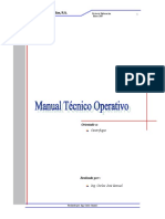 Manual Técnico Operativo (Centrifuga)
