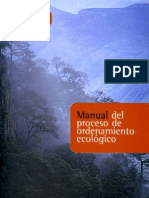 Manual Del Proceso de Ordenamiento Ecologico