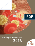 Catalogue Hemostase CH FR 2016