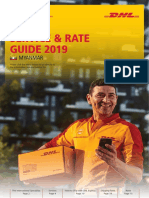 Service & Rate GUIDE 2019: DHL Express