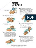 Mixed Dose Insulin: How To Prepare