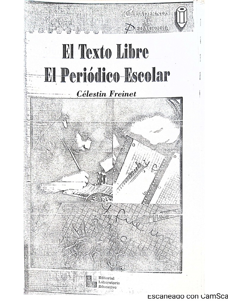 El Texto Libre Celestín Freinet PDF | PDF