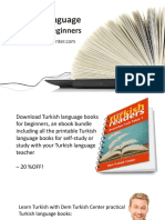 Turkish Language: Books For Beginners