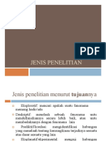 Jenis - Jenis Penelitian