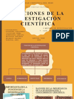 Funciones de La Investigación Cientifica - Grupo 3