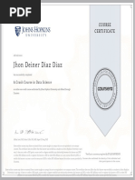 Jhon Deiner Diaz Diaz: Course Certificate