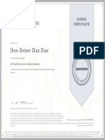 Jhon Deiner Diaz Diaz: Course Certificate