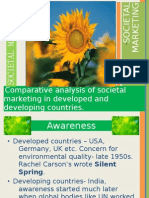 Comparative Analysis of Societal Marketing in Developed and Developing Countries