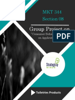Group Project On: MKT 344 Section 08