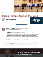 Trump's War On The Vote