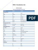 HSK 2 Vocabulary list.pdf