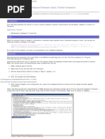 Tech Note 787 - Resolving Wonderware Intelligence Dimension Query TimeOut Exceptions