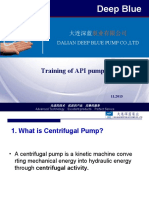 Training of API Pumps