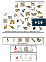 Lamina Desarrollo Cognitivo Dinosaurios A4