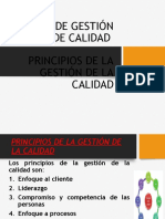 Principios de Calidad Aplicado Al Proyecto