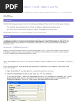 Tech Note 587 - Monitor Comm with PLC 