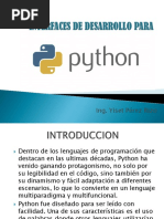 Interfaces de Desarrollo para Python PDF