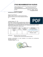 Pemberitahuan Pembukaan Kegiatan PKKMB Dan Masta Universitas Muhammadiyah Kudus PDF
