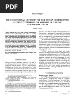 The Weighted Peak Method in The Time Domain.7