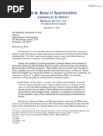 Jim Jordan Letter To Christopher Wray