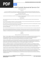 Acuerdo - 138 - de - 2010 - Comisión - Nacional - Del - Servicio - Civil - Evaluacion Desempeno PDF