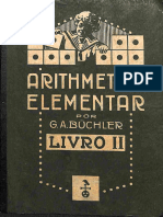 LIVRO ANTIGO - Arithmetica Elementar - Livro 2 - 1923 - G. A. Büchler