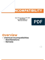 Chemical Incompatibility PDF