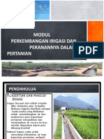 Modul Saluran Irigasi