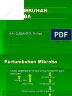 Pertumbuhan Mikroba