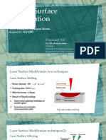 LASER Surface Modification Techniques