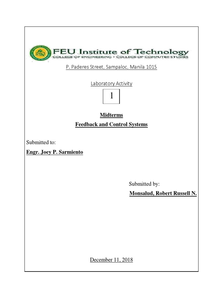 MATLAB for Feedback Control Systems | PDF