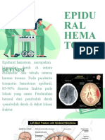 Dari anamnesa dan gambaran CT scan yang didapatkan, diagnosa yang paling mungkin untuk kasus ini adalah epidural hematom